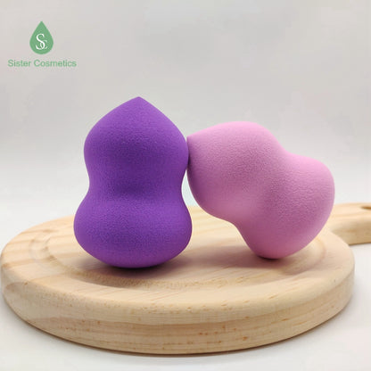 Super Soft Beauty Egg Set Do Not Eat Powder Powder Puff Stand Gourd Splash Student Water Drop Oblique Cut Beauty Tool