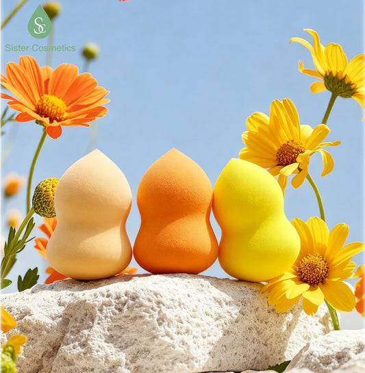 Super Soft Beauty Egg Set Do Not Eat Powder Powder Puff Stand Gourd Splash Student Water Drop Oblique Cut Beauty Tool