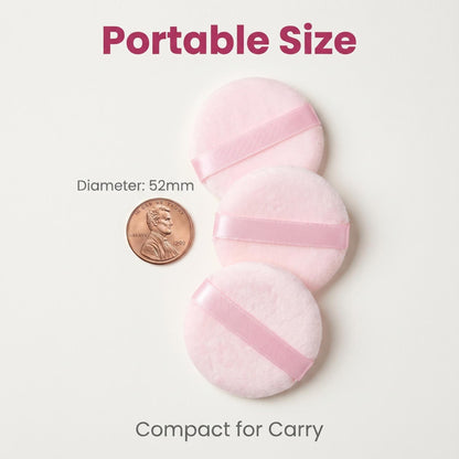 Soft Microfiber Velvet Powder Puff