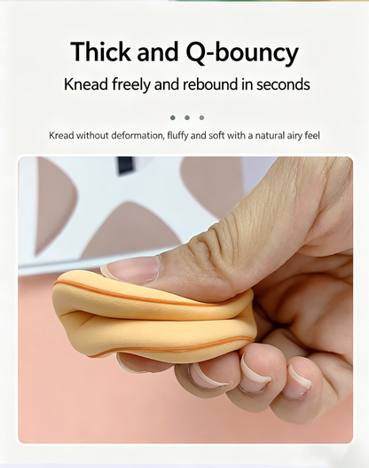 Soft Air Cushion Makeup Sponge – Latex-Free Blending Puff for Flawless Foundation