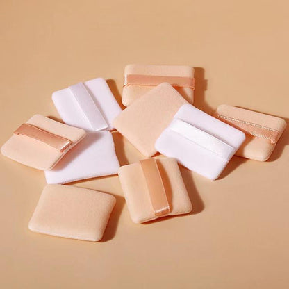 Double-Sided Flocked Powder Puff – Dry Setting Face Beauty Tool