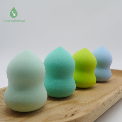 Super Soft Beauty Egg Set Do Not Eat Powder Powder Puff Stand Gourd Splash Student Water Drop Oblique Cut Beauty Tool