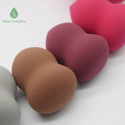 Super Soft Beauty Egg Set Do Not Eat Powder Powder Puff Stand Gourd Splash Student Water Drop Oblique Cut Beauty Tool