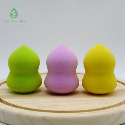 Super Soft Beauty Egg Set Do Not Eat Powder Powder Puff Stand Gourd Splash Student Water Drop Oblique Cut Beauty Tool