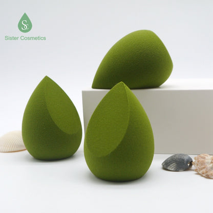 Super Soft Beauty Egg Set Do Not Eat Powder Powder Puff Stand Water Drop Oblique Cut Beauty Tool