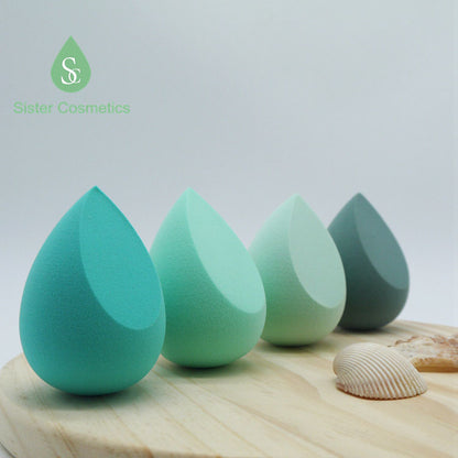 Super Soft Beauty Egg Set Do Not Eat Powder Powder Puff Stand Water Drop Oblique Cut Beauty Tool
