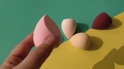 Super Soft Beauty Egg Set Do Not Eat Powder Powder Puff Stand Water Drop Oblique Cut Beauty Tool